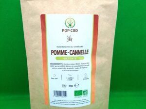 Rooibos Bio au chanvre-CBD Pomme-cannelle