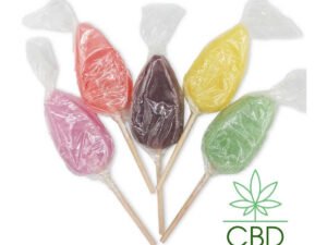 Sucettes artisanales au CBD Lollizen