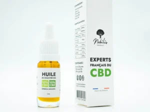 Huile 10%CBD+10%CBN sommeil et relaxation, spectre large, Nobilis